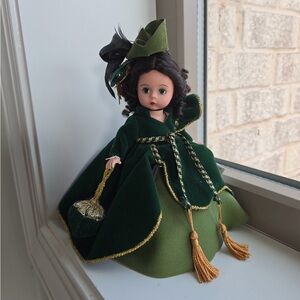 Madame Alexander Doll in Green Velvet Scarlet8”